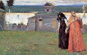 Nesterov, Mikhail In Small and Secluded Convents France oil painting artist
